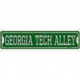 Georgia Tech Alley Novelty Metal Street Sign 18" x 4" (K)