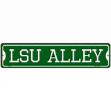 LSU Alley Novelty Metal Street Sign 18" x 4" (K)