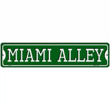 Miami Alley Novelty Metal Street Sign 18" x 4" (K)