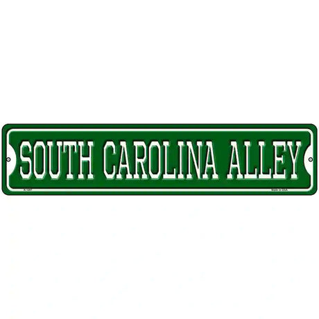 South Carolina Alley Novelty Metal Street Sign 18" x 4" (K)