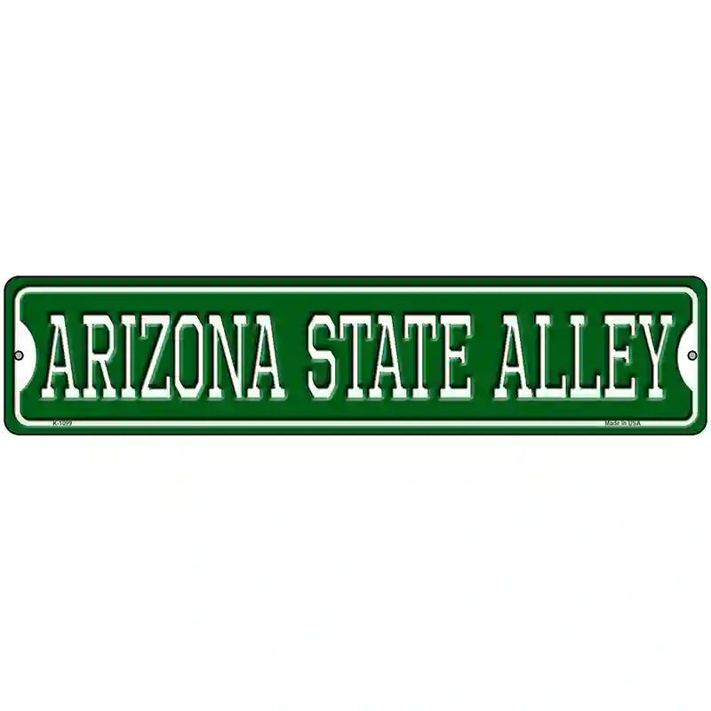 Arizona State Alley Novelty Metal Street Sign 18" x 4" (K)