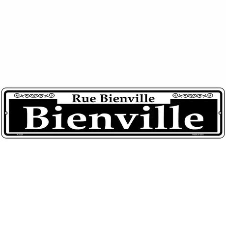 Bienville Novelty Metal Street Sign 18" x 4" (K)