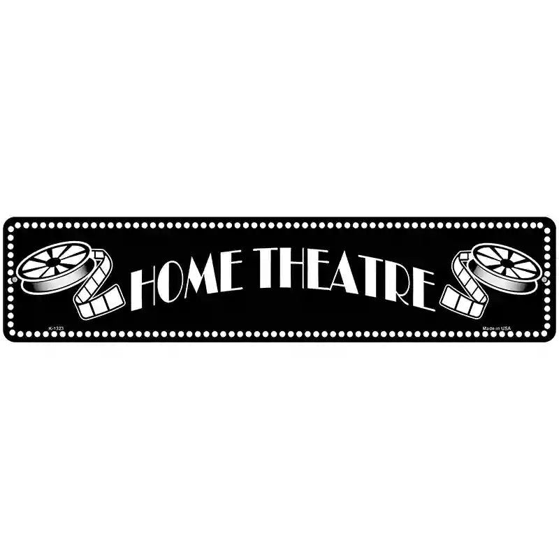 Home Theatre Novelty Metal Street Sign 18" x 4" (K)