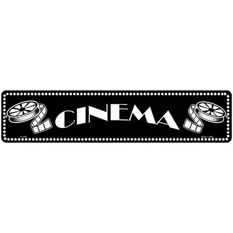 Cinema Home Theater Novelty Metal Street Sign 18" x 4" (K)