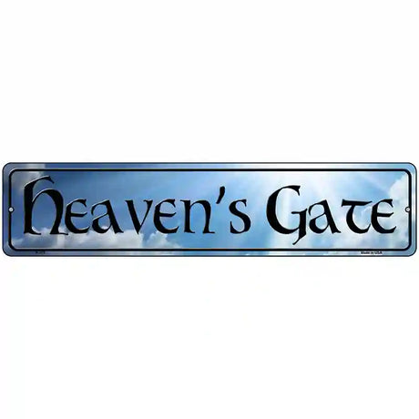 Heavens Gate Novelty Metal Street Sign 18" x 4" (K)