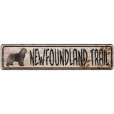 Newfoundland Trail Novelty Metal Street Sign 18" x 4" (K)