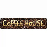 Coffee House Novelty Metal Street Sign 18" x 4" (K)