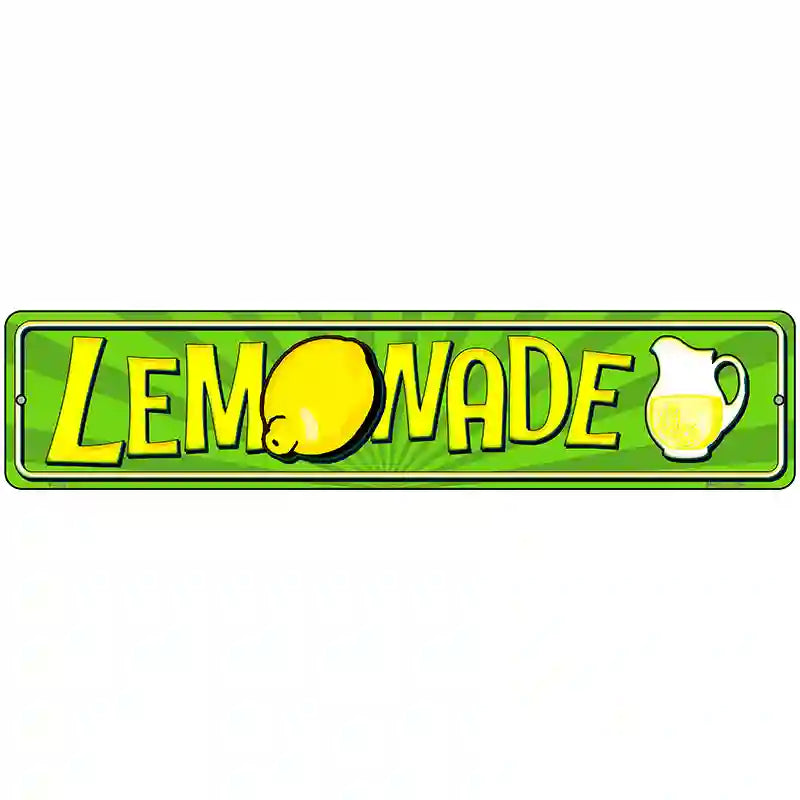 Lemonade Novelty Street Sign 18" x 4" (K)