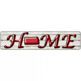 Kansas Home State Outline Novelty Metal Street Sign 18" x 4" (K)