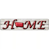 Montana Home State Outline Novelty Metal Street Sign 18" x 4" (K)