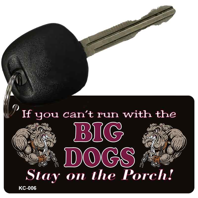 Big Dogs Novelty Aluminum Key Chain KC-006