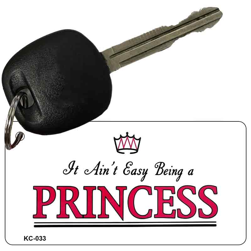 Princess Novelty Aluminum Key Chain KC-033