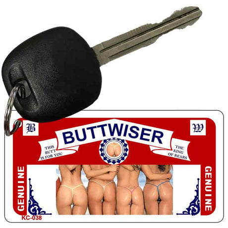 Buttwiser Novelty Aluminum Key Chain KC-038