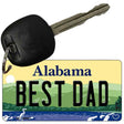 Best Dad Alabama Key Chain Metal Novelty KC-10001