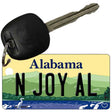 N Joy AL Alabama Key Chain Metal Novelty KC-10005