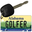 Golfer Alabama Key Chain Metal Novelty KC-10008