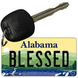 Blessed Alabama Key Chain Metal Novelty KC-10009