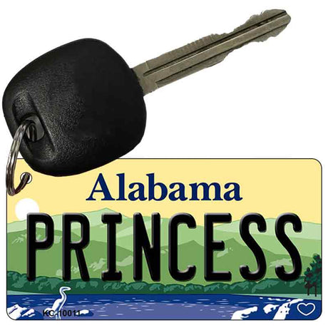 Princess Alabama Key Chain Metal Novelty KC-10011