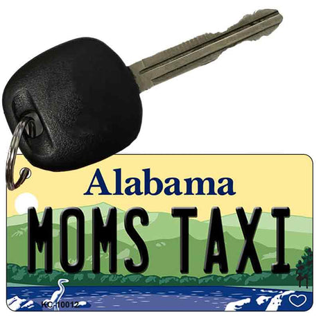 Moms Taxi Alabama Key Chain Metal Novelty KC-10012