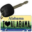 I Love Alabama Alabama Key Chain Metal Novelty KC-10013