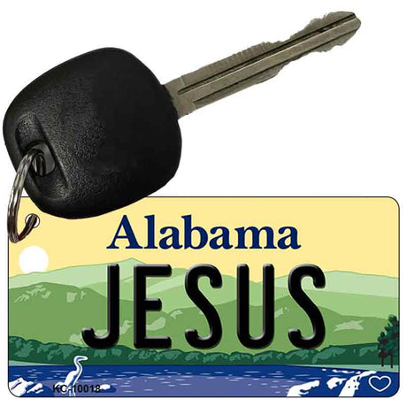 Jesus Alabama Key Chain Metal Novelty KC-10018