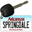 Springdale Arkansas Key Chain Metal Novelty KC-10029