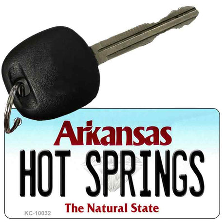 Hot Springs Arkansas Key Chain Metal Novelty KC-10032