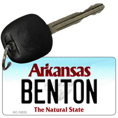 Benton Arkansas Key Chain Metal Novelty KC-10033