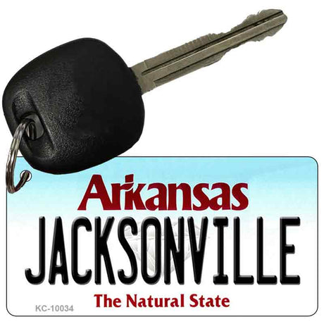 Jacksonville Arkansas Key Chain Metal Novelty KC-10034