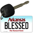 Blessed Arkansas State License Plate Tag Key Chain KC-10056