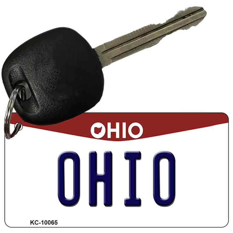 Ohio State License Plate Tag Key Chain KC-10065