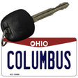 Columbus Ohio State License Plate Tag Key Chain KC-10066