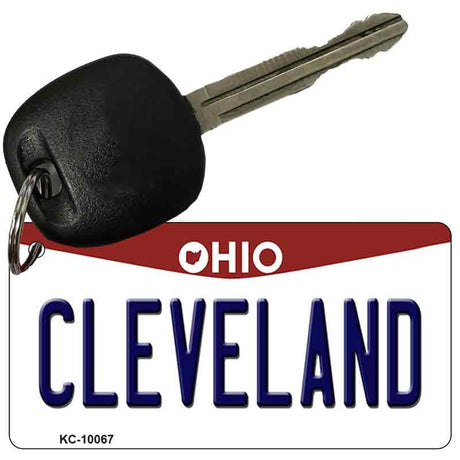 Cleveland Ohio State License Plate Tag Key Chain KC-10067