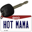 Hot Mama Ohio State License Plate Tag Key Chain KC-10081