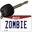 Zombie Ohio State License Plate Tag Key Chain KC-10082