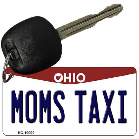 Moms Taxi Ohio State License Plate Tag Key Chain KC-10090