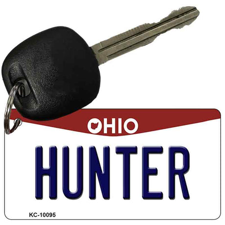 Hunter Ohio State License Plate Tag Key Chain KC-10095