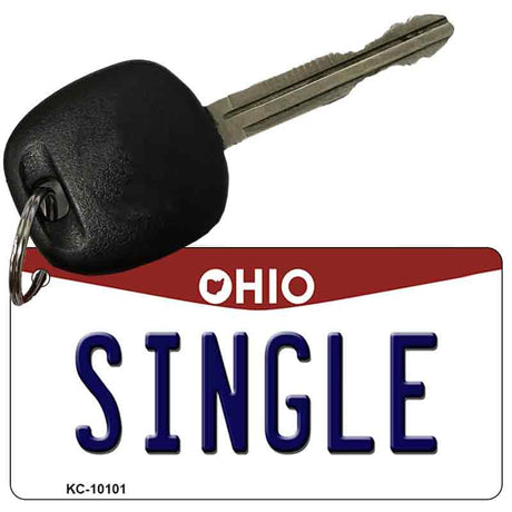 Single Ohio State License Plate Tag Key Chain KC-10101