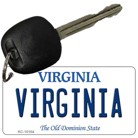 Virginia State License Plate Tag Key Chain KC-10104