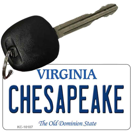 Chesapeake Virginia State License Plate Tag Novelty Key Chain KC-10107