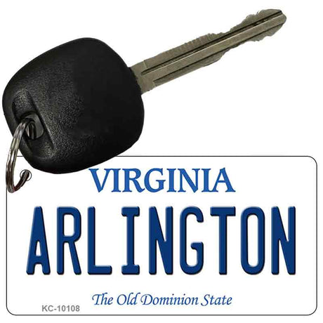 Arlington Virginia State License Plate Tag Key Chain KC-10108