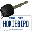 Hokiebird Virginia State License Plate Tag Key Chain KC-10113