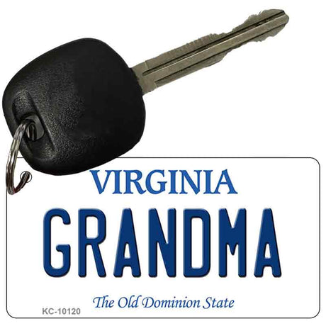 Grandma Virginia State License Plate Tag Key Chain KC-10120