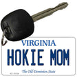 Hokie Mom Virginia State License Plate Tag Key Chain KC-10124