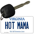 Hot Mama Virginia State License Plate Tag Key Chain KC-10125