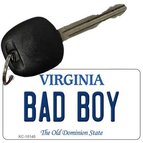 Bad Boy Virginia State License Plate Tag Key Chain KC-10140