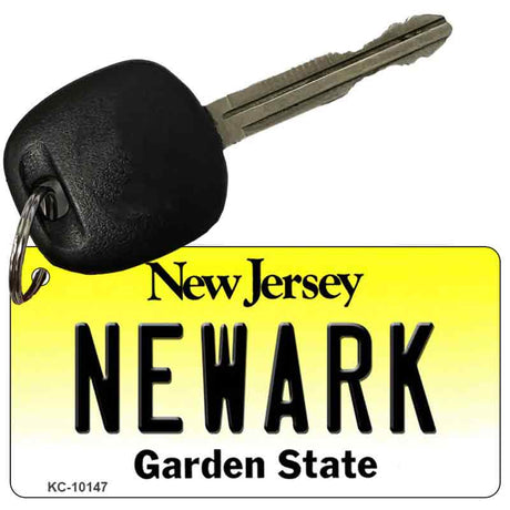 Newark New Jersey State License Plate Tag Key Chain KC-10147