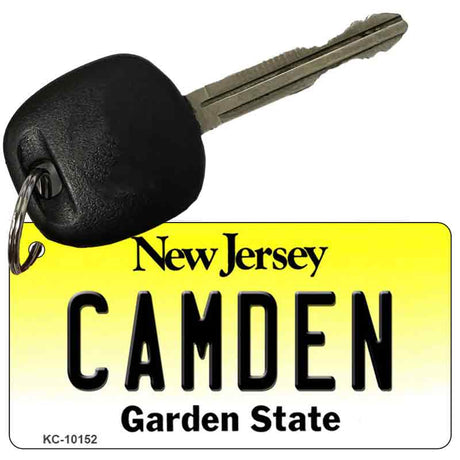 Camden New Jersey State License Plate Tag Key Chain KC-10152