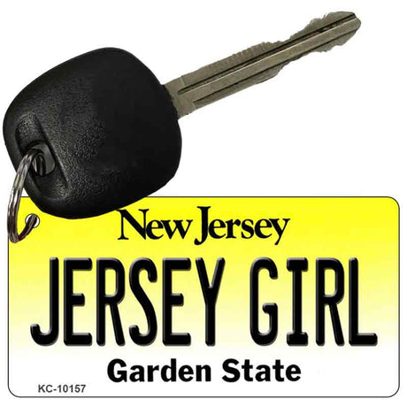 Jersey Girl New Jersey State License Plate Tag Key Chain KC-10157