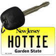 Hottie New Jersey State License Plate Tag Key Chain KC-10159